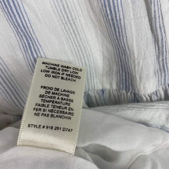 8 REBECCA TAYLOR MIDI STRIPED SUNDRESS RUFFLE FLOUNCE ADULT LADIES 918281d747 - Picture 8 of 15